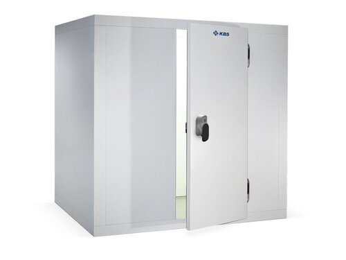 Kühlzelle KBS Serie CR mit Boden, Wandstärke 80 mm, in verschiedenen Größen
