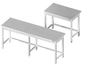 Arbeitstisch PROFI mit Verstrebung, verschwei�t, Bautiefe...