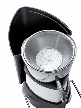 Bartscher 50 Entsafter, elektrisch, bis 100 Liter/h, max 3600 U/Min, Einf�llschacht � 79,5 mm