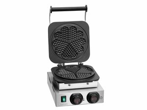 Bartscher MDI 1HW211 Waffeleisen, fr 1 Herzwaffel,...