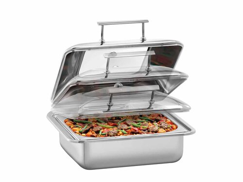 Bartscher 2/3 Flexible Chafing-Dish, GN 2/3, bis 65 mm Tiefe, Inhalt 5,2 Liter