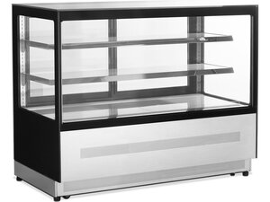 Edelstahl K�hlvitrine LPD 1500F, 480 Liter,...