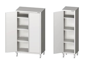 Hochschrank mit Flgeltr, verschweit, Bautiefe 600 mm