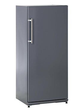 Kühlschrank K 296 Grau, stille Kühlung, 270 Liter Inhalt, BTH 600 x 620 x 1450 mm