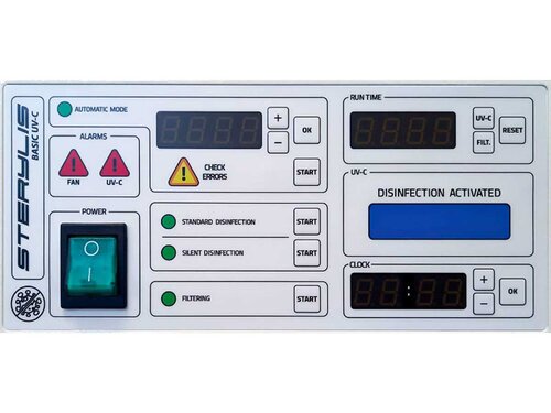 Raumluftreiniger Sterylis Basic 400 mit UV-C Technologie f�r Raumvolumen bis 400 m�