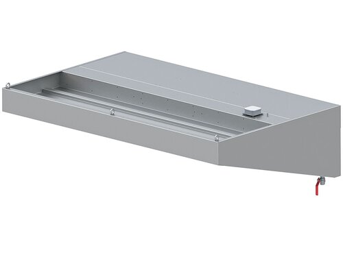 Wandhaube Expert Line mit Flammschutzfilter Typ A, BTH 1000 x 900 x 450 mm