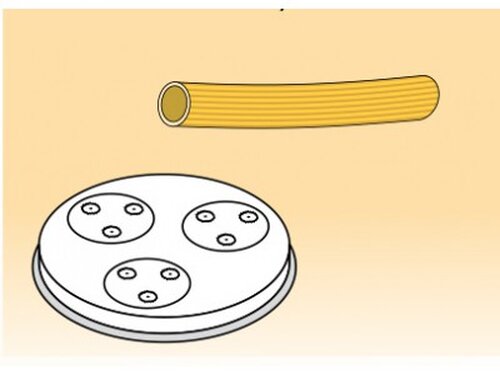 Matrizen f�r Nudelmaschine Edilser Valentina 6, Casarecce