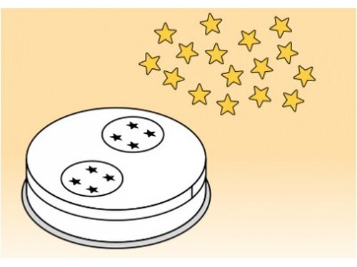 Matrizen f�r Nudelmaschine Edilser Valentina 7, Tagliatelle