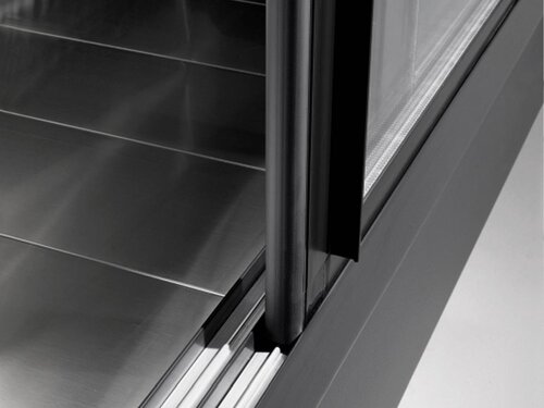 Wandk�hlregal KBS Dilara 150 mit 2 Schiebet�ren, BTH 1500 x 750 x 1995 mm