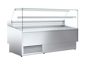 KBS Fischtheke Pesce2 mit geradem Glasaufbau,...