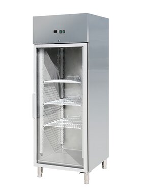 Kühlschrank, Edelstahl, Umluft Kühlsystem, BTH 740 x 830 x 2010 mm