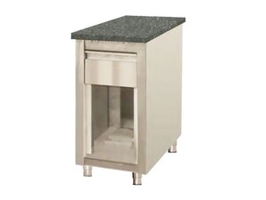 Kassentisch, Mit 30 mm Granitarbeitsplatte, Gehuse aus...