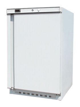 Kühlschrank, aus lackiertem Stahlblech, Innenraum aus weißem Kunststoff, Statische Kühlsystem, BTH 600 x 615 x 920 mm