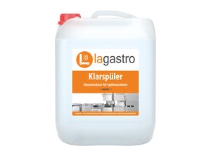 Klarspler, Glanztrockner fr Gastro Geschirrsplmaschinen, flssig, 10 Liter Kanister