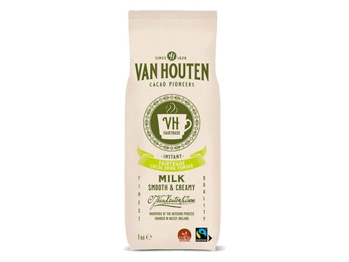 Fairtrade Dream Choco Drink, Van Houten, Instant-Kakaopulver 1000g Beutel