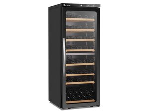 Saro Weinkhlschrank 2-Zonen, Glastr, LED-Beleuchtung,...