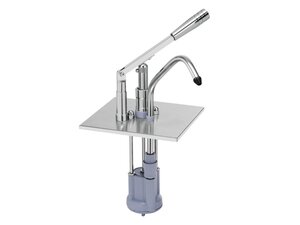 Saro GN Deckel mit Pumpendispenser, Edelstahl, 35 ml...