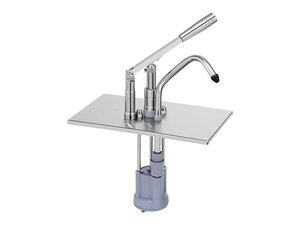 Saro GN Deckel mit Pumpendispenser, Edelstahl, 35 ml...