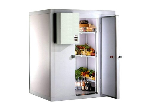 K�hlzelle mit Boden Wandst�rke 80 mm 1500x1800x2000 mm (BxTxH)