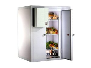 K�hlzelle mit Boden Wandst�rke 80 mm 1500x1800x2000 mm...