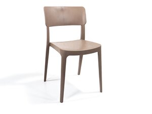 FEROS Stapelstuhl Wing Beige, outdoor & indoor, ohne...