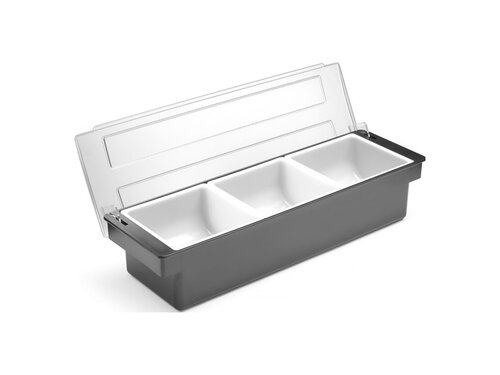 Zutatenbeh�lter Hendi Bar up, inkl. 3 Polypropylen-Beh�lter, BTH 480 x150 x 100 mm