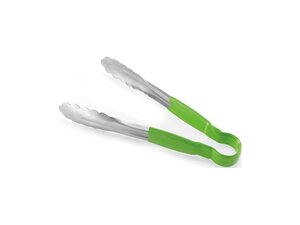 Servierzange HACCP, Edelstahl mit PVC Beschichtung, Grn,...