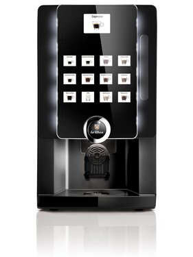Kaffeevollautomat Rheavendors Rhea iC Business Line für Instant Kaffee, mit Münzgeräte-Kit, B-Ware