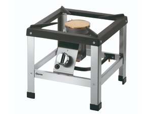 Bartscher G-1KB 1K680 Gas Hockerkocher, 1 Brenner, 6,8...