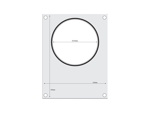 Matrize f�r Hendi Versiegelungsmaschine, rund Durchmesser...