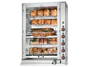 Neum�rker Elektro H�hnchengrill, 20P-S5, 5 Spie�e, f�r 20...