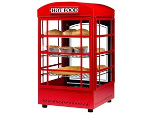 Neumrker Phone Box Warmhaltevitrine, 3 Etagen, BTH 430 x...