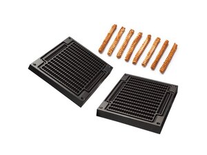 Neumrker Waffel-Pommes Backplattensatz fr SWiNG-Backsystem