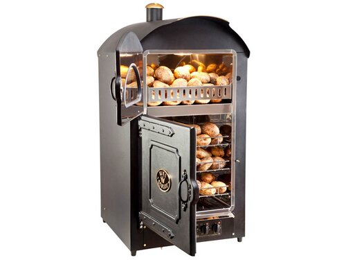 Neum�rker King Edward Majestic, Kumpir Kartoffelofen f�r ca. 100 Kartoffeln, 6 kW