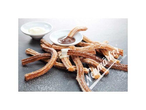 Neum�rker Churros I Waffeleisen, mit Digitaltimer, f�r 10 Churros � 210 x 20 x 14 mm, 230 V / 2,2 kW