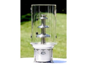 Neumrker Hygiene- und Windschutz fr Schokoladenbrunnen...