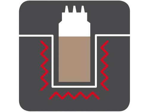 Neum�rker Schoko-Creme W�rmer I 2.0, bis 60�C, inkl. 1x 1-Liter Flasche