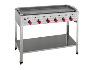 Neum�rker Gas-Kombi-Standbr�ter 6 mit 6 Brenner, offener...