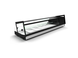 K�hlvitrine Cube 6, 3 Ebenen, f�r 6x 1/3 GN 40 mm tief,...