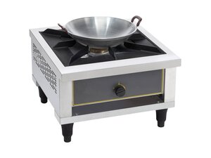 Neumrker GAR 14 Gaskocher, 1 Brenner 14 kW, fr Woks und...