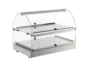 Neumrker Hot Food II Backwaren-Warmhaltevitrine, 2...