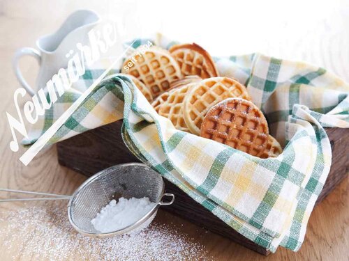 Neum�rker Thermocook� Waffeleisen mit Waffel-Taler Wechselplatten, f�r 6 Waffeln � � 80 x H 16 mm