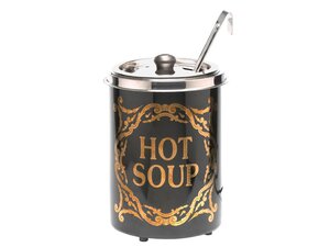 Neumrker Hot-Pot Suppentopf, Blattgold-Dekor, Inhalt 5...