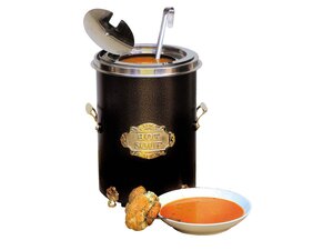 Neum�rker Hot-Pot Suppentopf, Schwarz, Inhalt 5 Liter,...