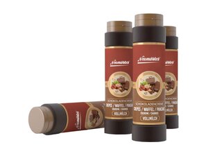 Topping-Soe Vollmilch, perfekt fr Waffeln, Inhalt 1 Liter