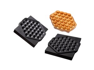 Neumrker Bubble Waffel Backplattensatz fr SWiNG-Backsystem