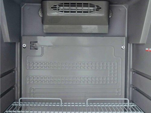 vaiotec BASIC Lagertiefkühlschrank mit ABS-Innenraum, Umluftkühlung, 305 Liter, BTH 600 x 653 x 1860 mm