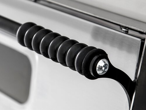 Prismafood Pizzaofen Profi66, 2 Backkammern, Schamottboden, 12 Pizzen �32 cm, 14,4 kW, BTH 975 x 1224 x 745 mm