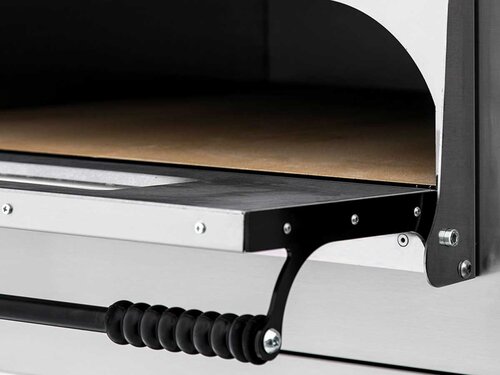 Prismafood Pizzaofen Profi66, 2 Backkammern, Schamottboden, 12 Pizzen �32 cm, 14,4 kW, BTH 975 x 1224 x 745 mm