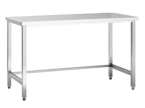Arbeitstisch Edelstahl ohne Grundboden 600 - 2000 mm...